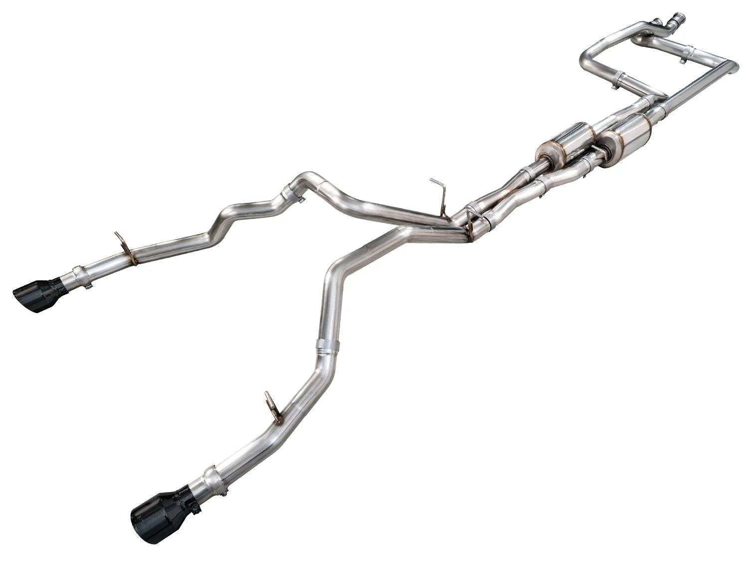 AWE Catback Exhaust for the RAM 1500 RHO Front View