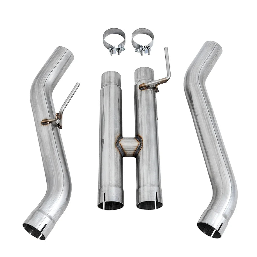 AWE FG Exhaust Suite for the Gen 2 Ford Raptor Front View