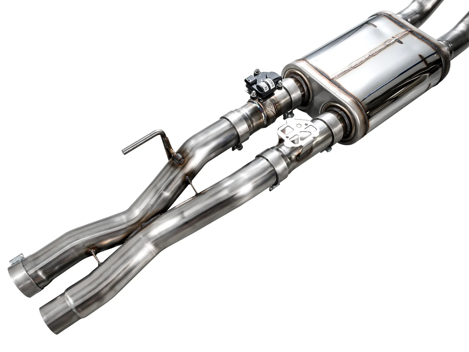 AWE Exhaust Suite for the Gen 3 Ford Raptor R Front View