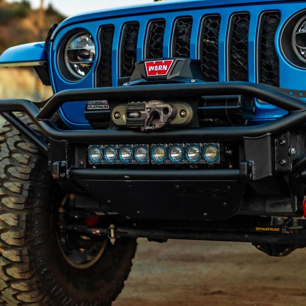 KC HiLites FLEX ERA LED Light Bar | Bezel Kit for 10" Segments - Blue