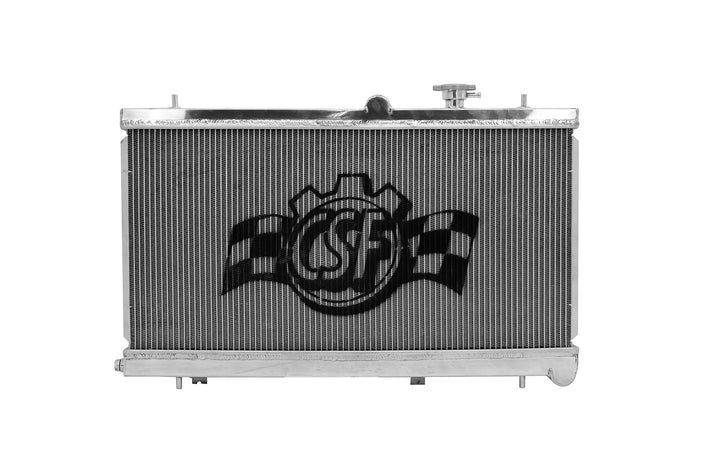 02-07 Impreza WRX/STI All-Aluminum Radiator - w/ built-in Oil Cooler Front View