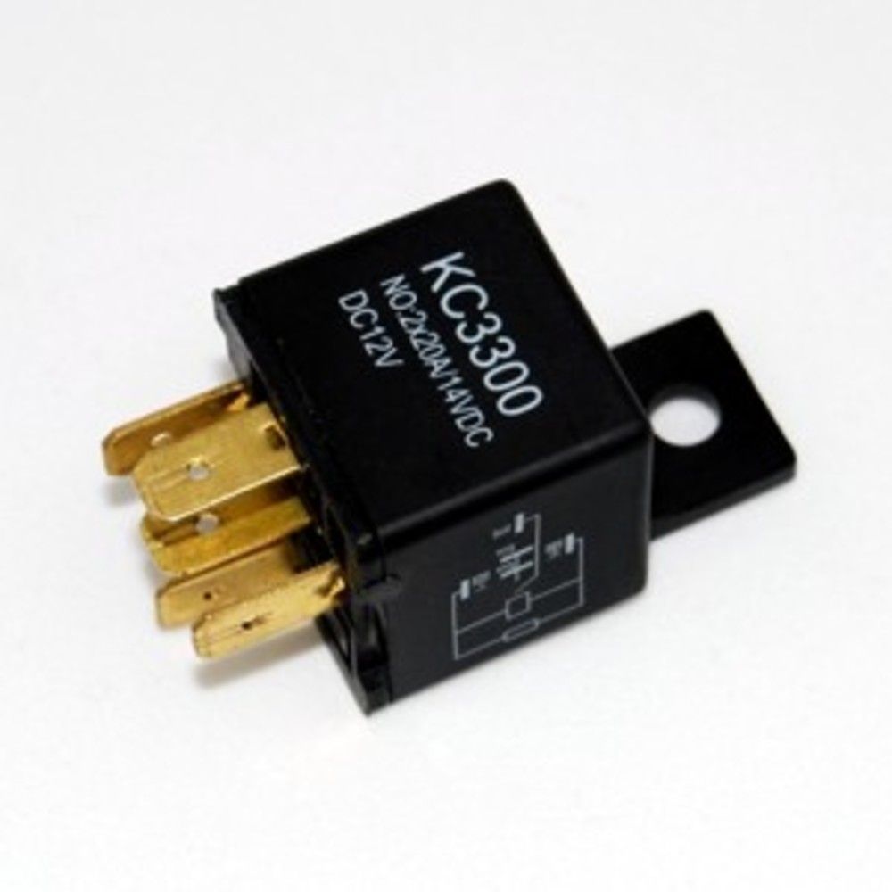 KC HILites 12v Relay - Black