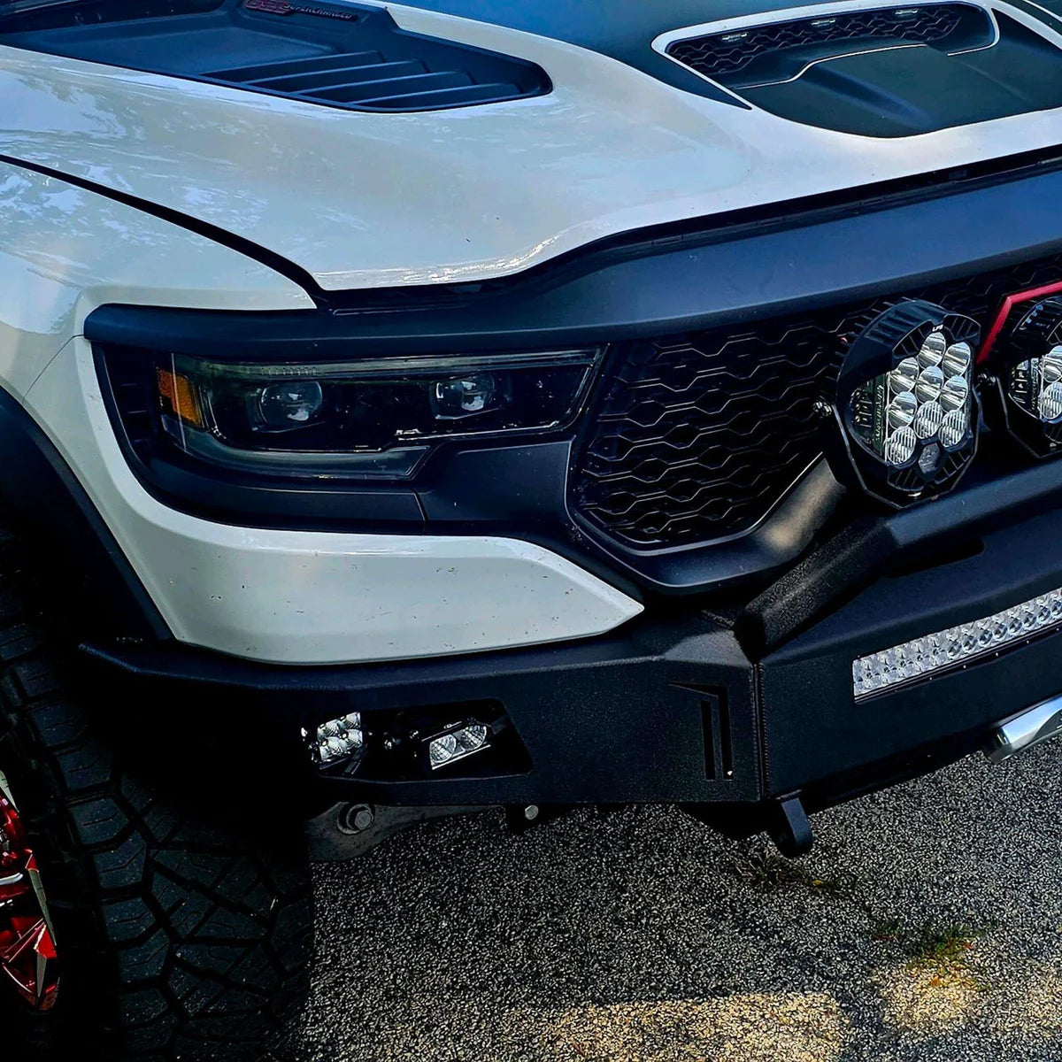 2021-2022 RAM TRX OCTANE FRONT WINCH BUMPER Front View