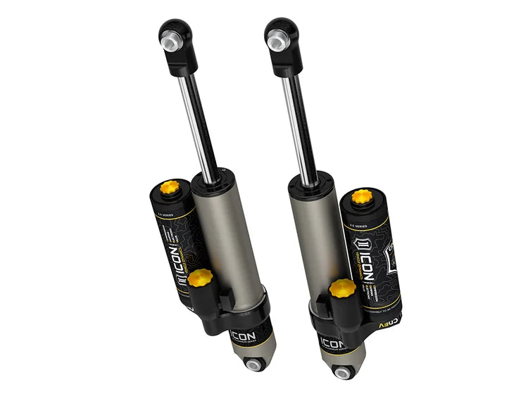 ICON 2019-2026 ICON 2019-2026 Chevrolet Silverado 1500/GMC Sierra 1500, 0-2" Lift, Rear, V.S. 2.5 Aluminum Series Shock Absorbers, Piggyback Reservoir w/ CDEV, Pair