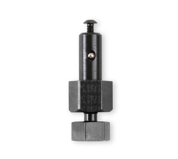 Earl's EZ-Beader Tubing, 3/8" Tube O.D Front View Black