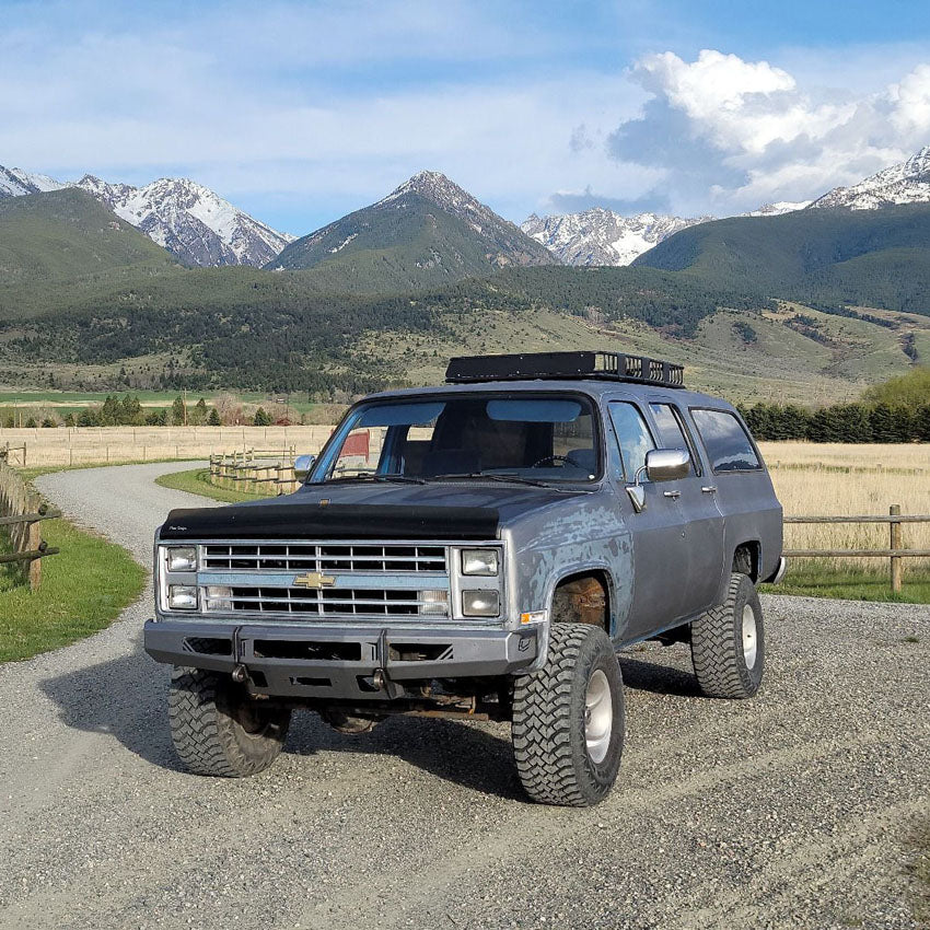 1973-1991 CHEVY/GM FRONT OCTANE WINCH BUMPER Front View