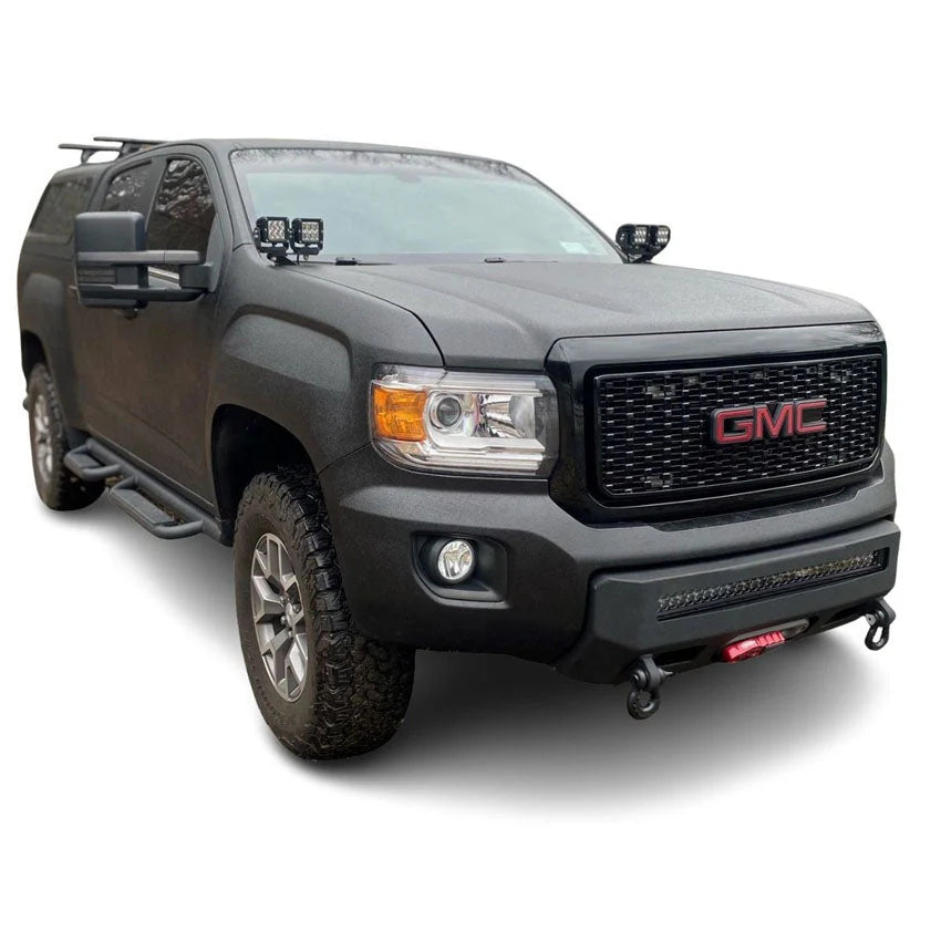2015-2020 GMC CANYON PROLITE WINCH BUMPER Front View