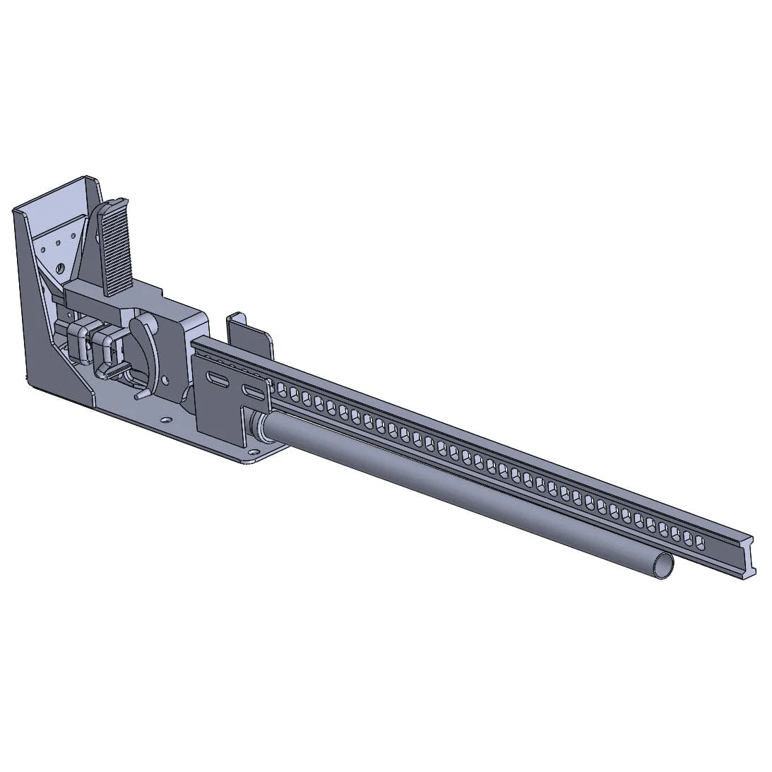 HI-LIFT JACK MOUNT - FITS SWING OUT BUMPERS Front View