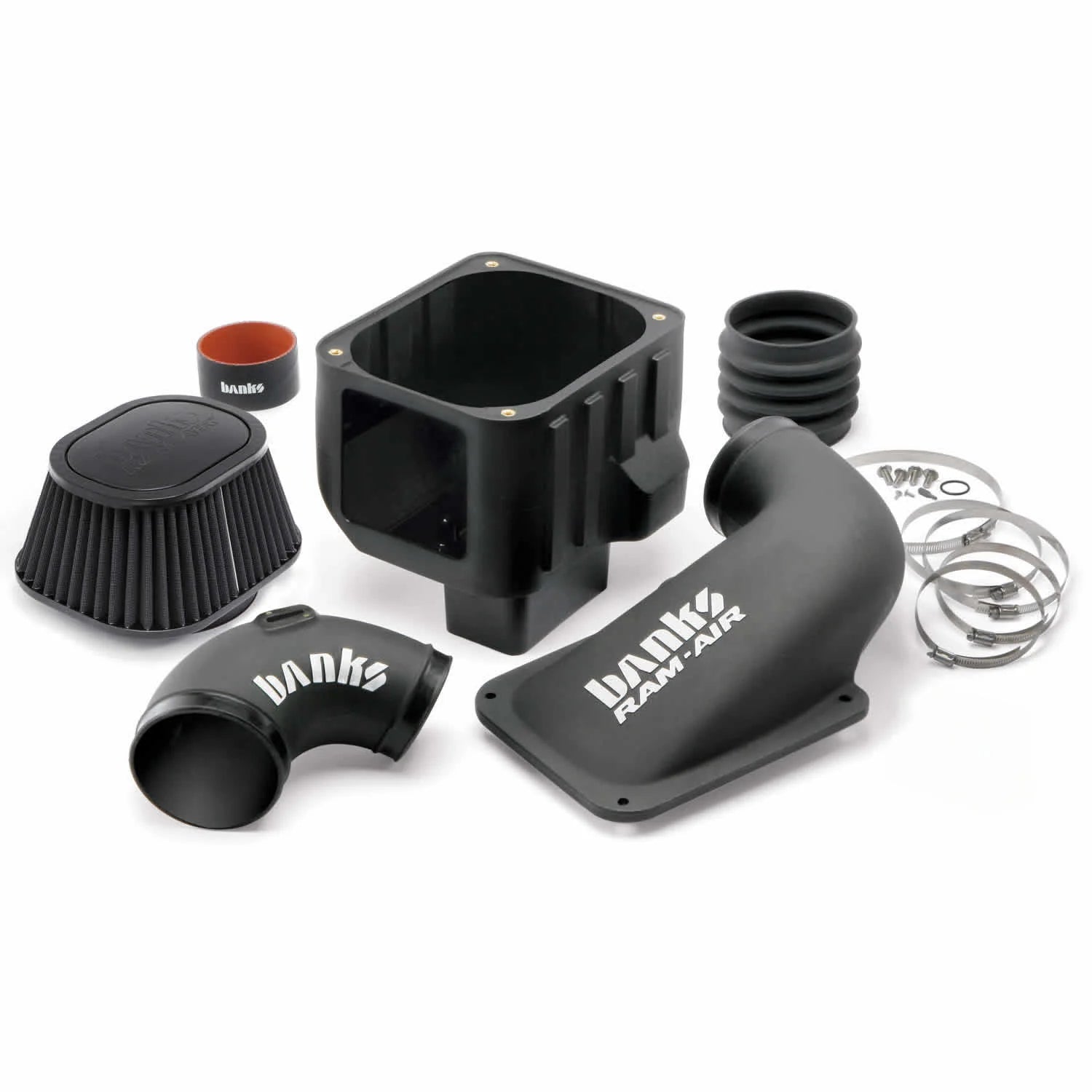 2007-2010 Chevy/GMC 2500/3500 6.6L Duramax, LMM Banks Ram-Air® Oiled or Dry Filter, Cold Air Intake System