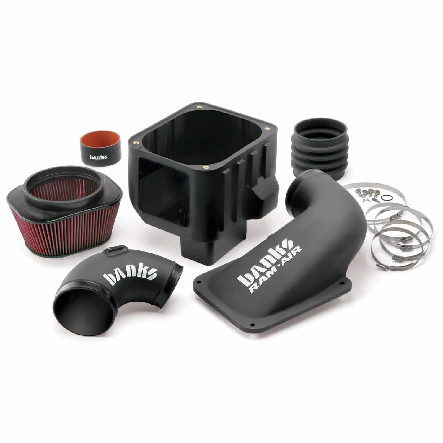 2007-2010 Chevy/GMC 2500/3500 6.6L Duramax, LMM Banks Ram-Air® Oiled or Dry Filter, Cold Air Intake System