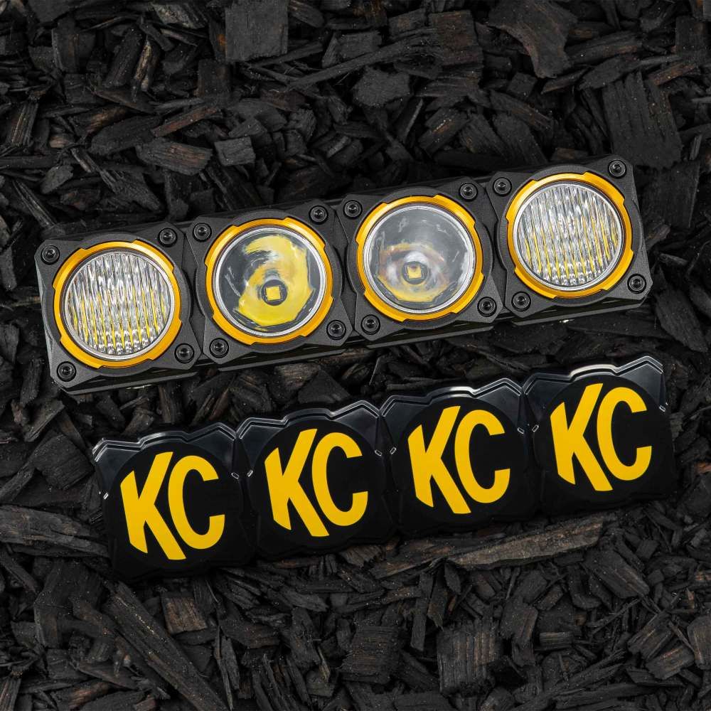 KC HiLites FLEX ERA LED Light Bar - Clear Combo Beam Lens for Light Bars