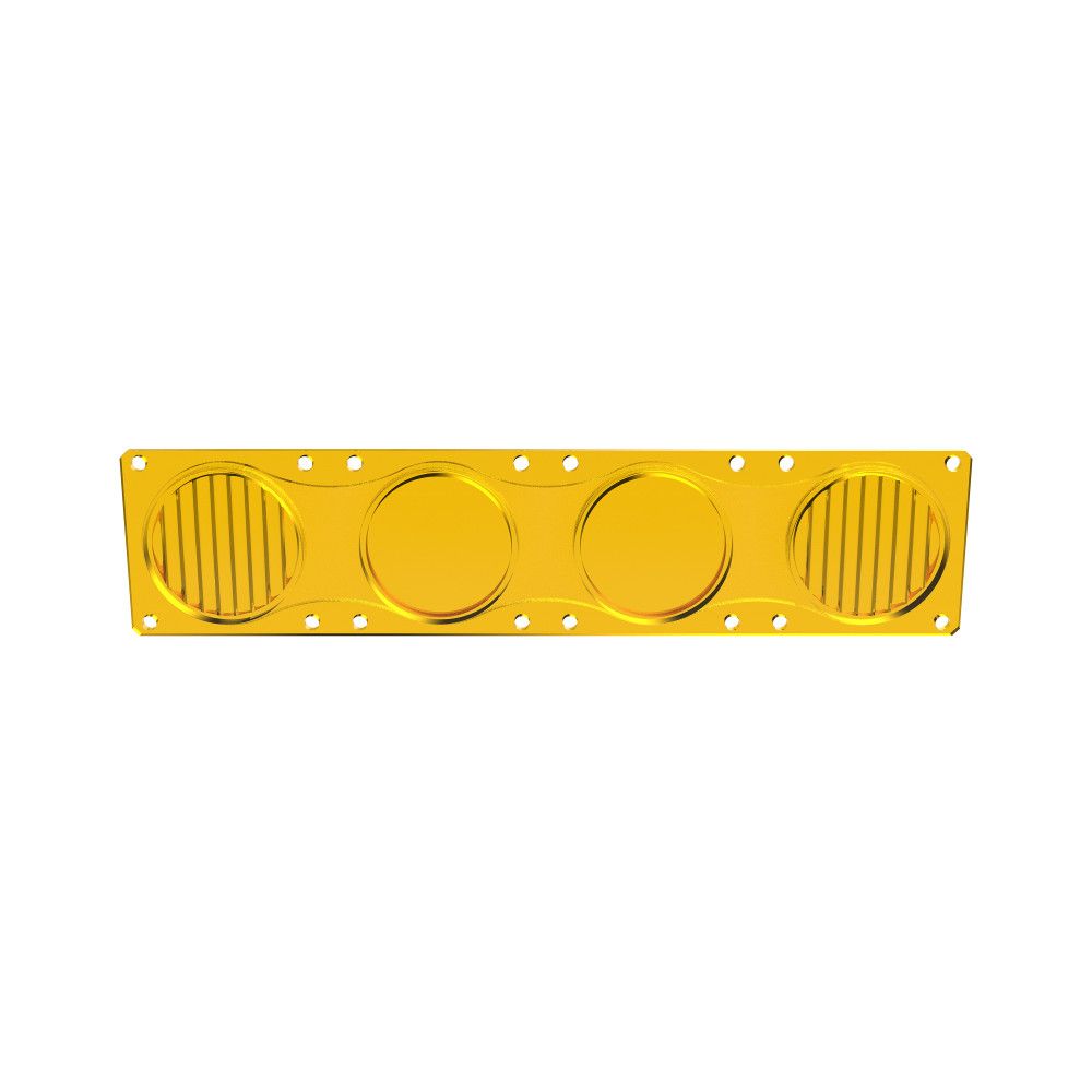 KC HiLites FLEX ERA LED Light Bar - Performance Yellow Combo Beam Lens for Light Bars