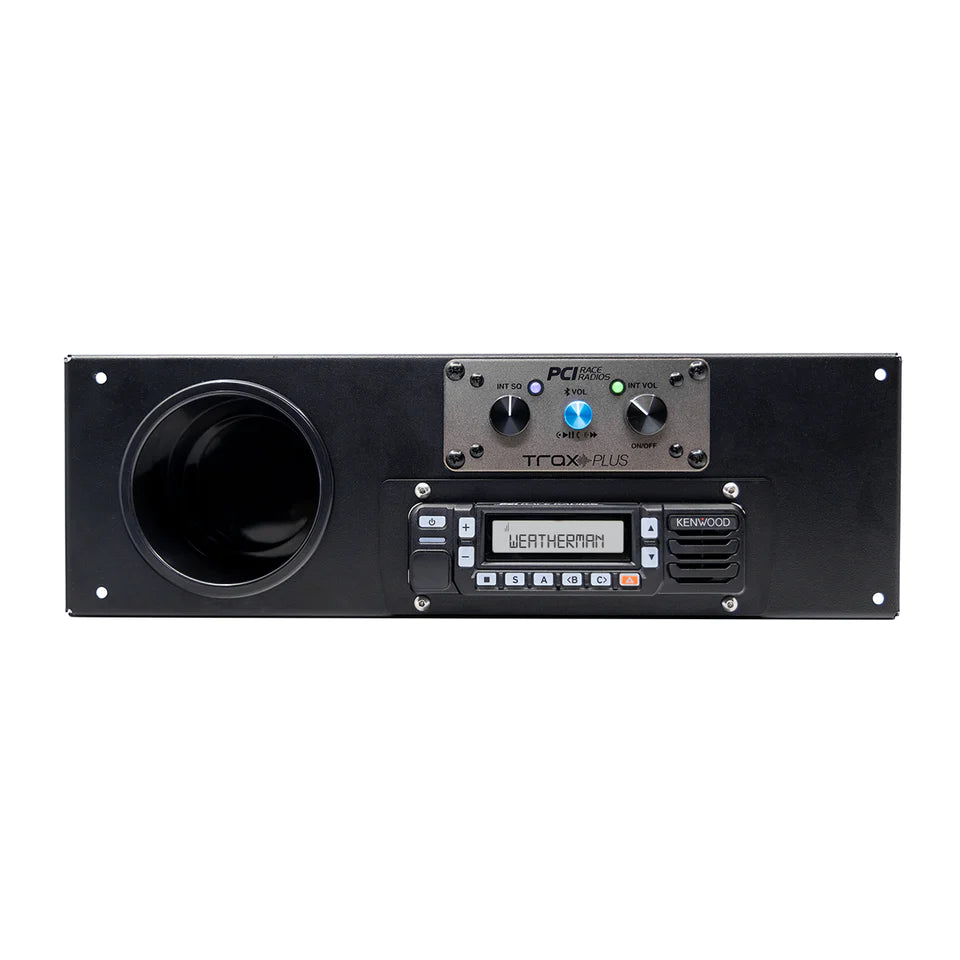 CanAm Maverick R Radio and Intercom Bracket Front View