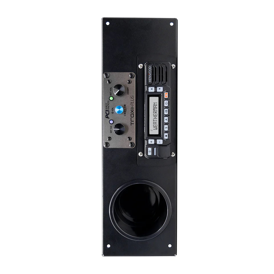 CanAm Maverick R Radio and Intercom Bracket Front View