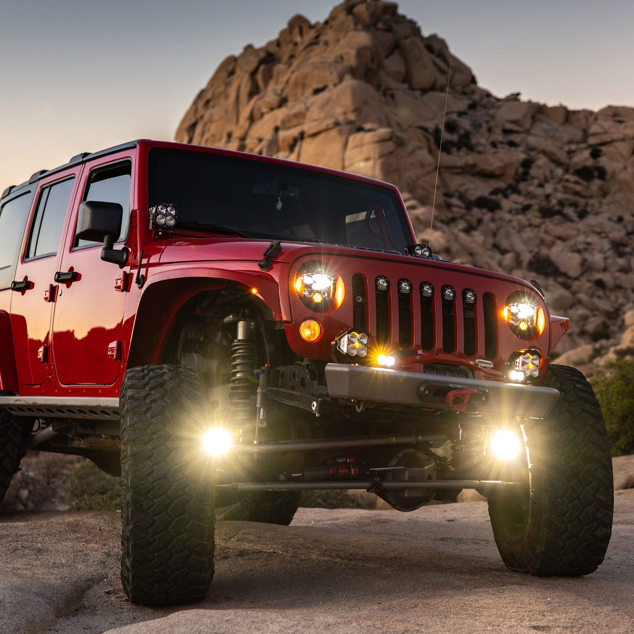 S1 Knuckle Pods Light Kit - Jeep 2018-2026 JL Wrangler/JT Gladiator