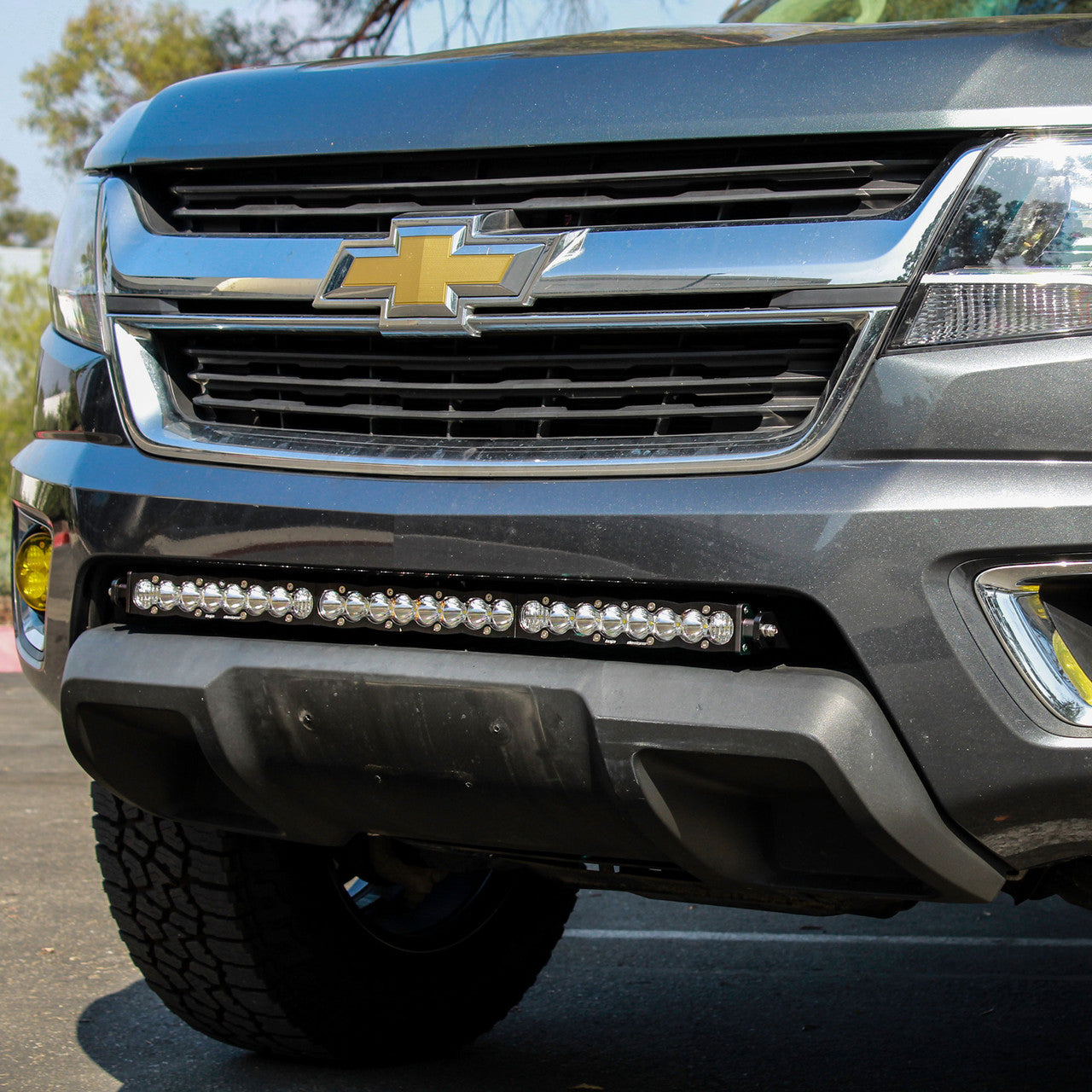 Chevy/GMC S8 30 Inch Grille Lower Light Bar Kit - Chevy/GMC 2015-18 Colorado/Canyon