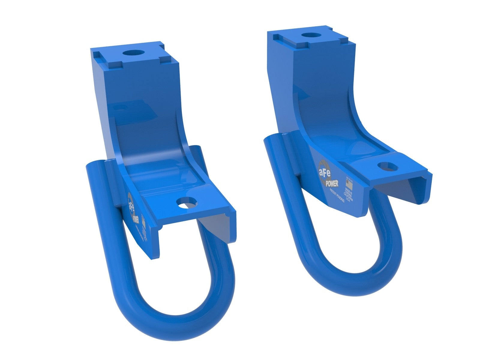 aFe 22-24 Toyota Tundra Control Front Tow Hooks (Blue)