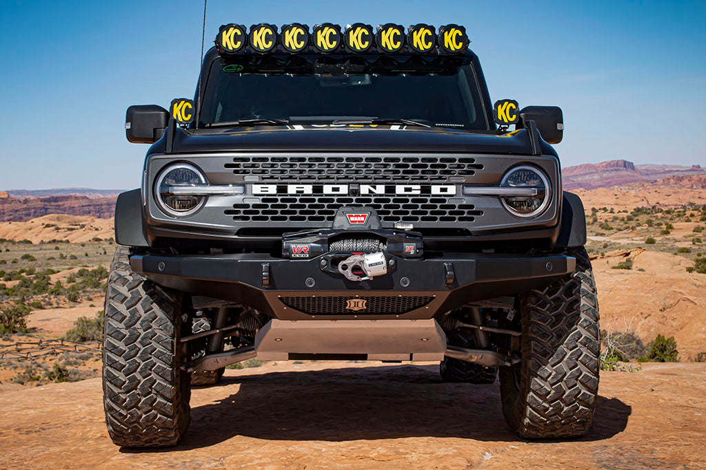 '21-Current Ford Bronco Icon Pro Series Front Winch Bumper