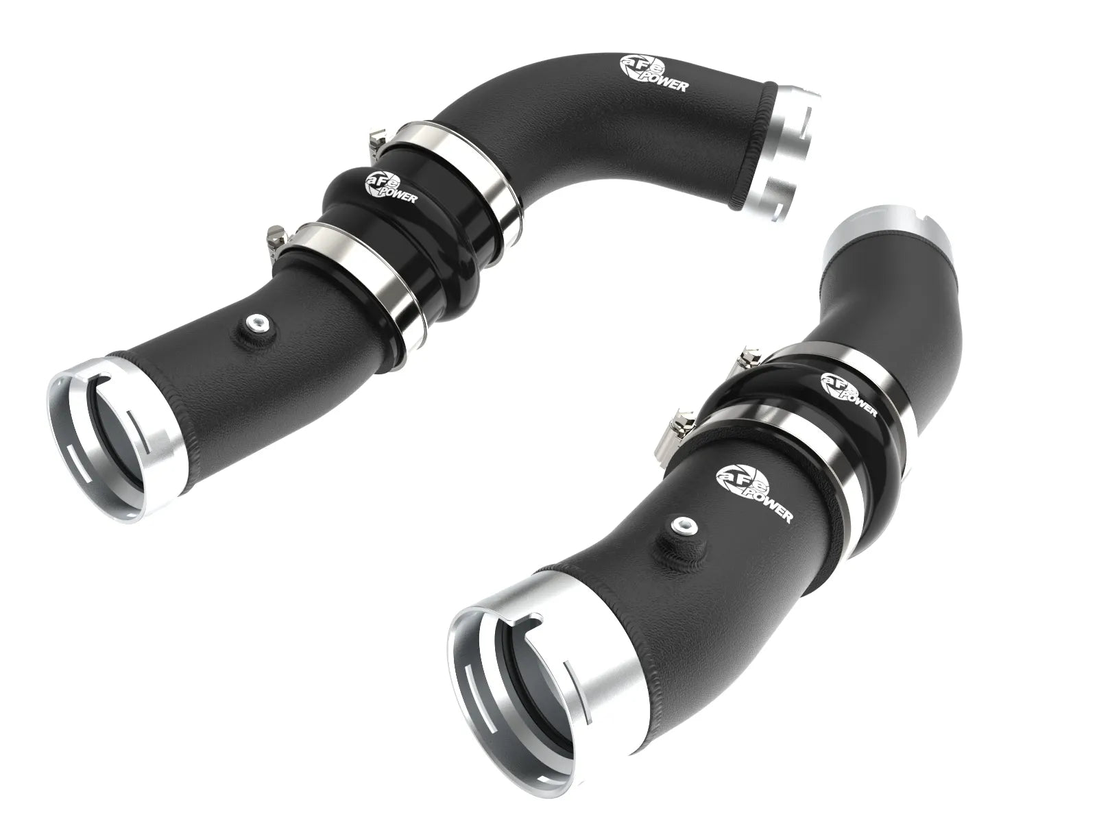 BladeRunner 2-1/2 IN & 3 IN Aluminum Hot and Cold Charge Pipe Kit Front View