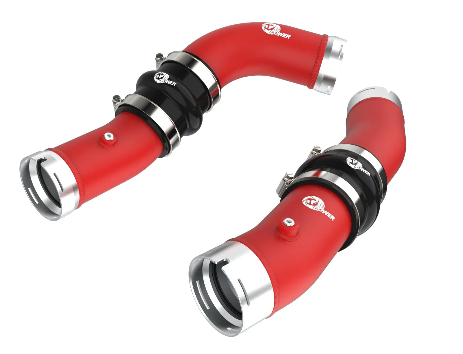 BladeRunner 2-1/2 IN & 3 IN Aluminum Hot and Cold Charge Pipe Kit Front View