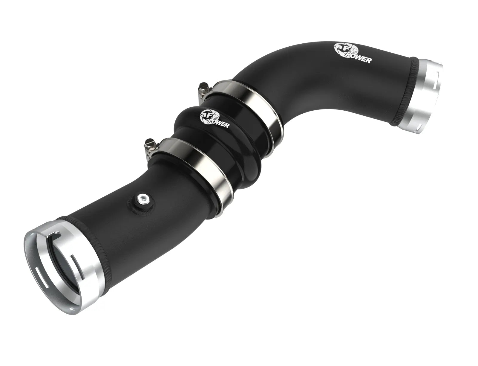BladeRunner 2-1/2 IN & 3 IN Aluminum Hot and Cold Charge Pipe Kit Front View