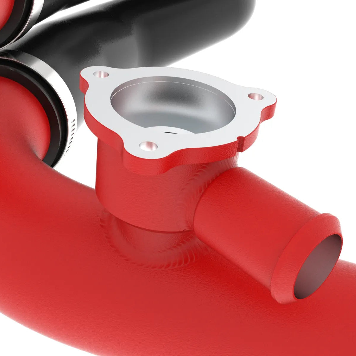 '24+ Ranger Raptor BladeRunner Aluminum Charge Pipe Kits Front View