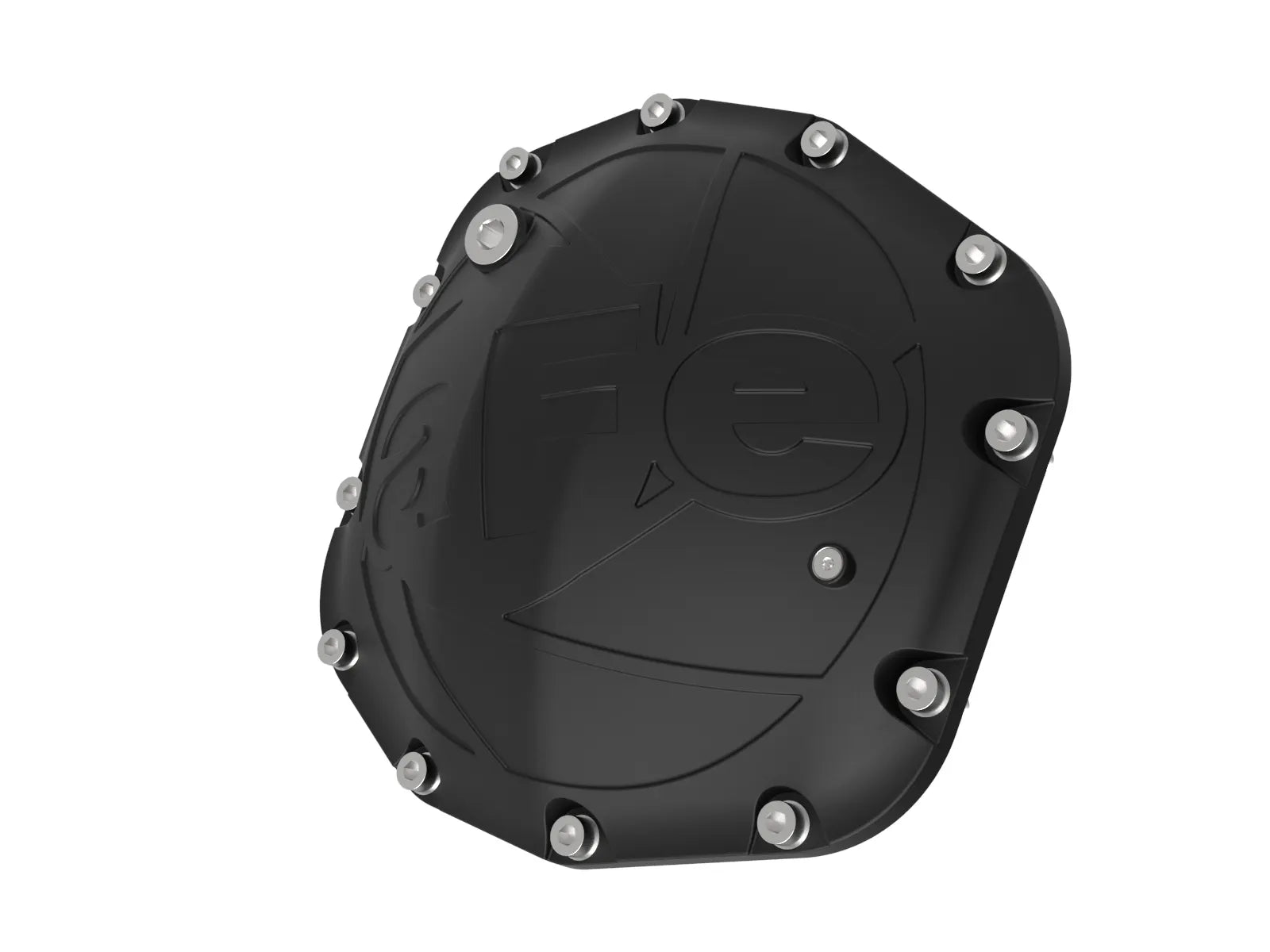 aFe POWER Pro Series Rear Differential Cover Black Jeep Wrangler (JL) 18-25 L4-2.0L (t)/ V6-3.6L (Dana M220) Front View Black