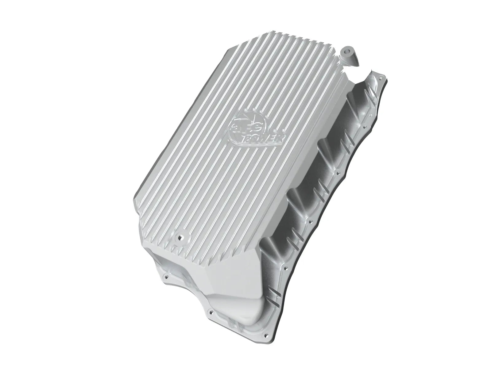 aFe POWER Pro Series Transmission Pan Black w/ Machined Fins GM Diesel Trucks 20-25 V8-6.6L (td) L5P
