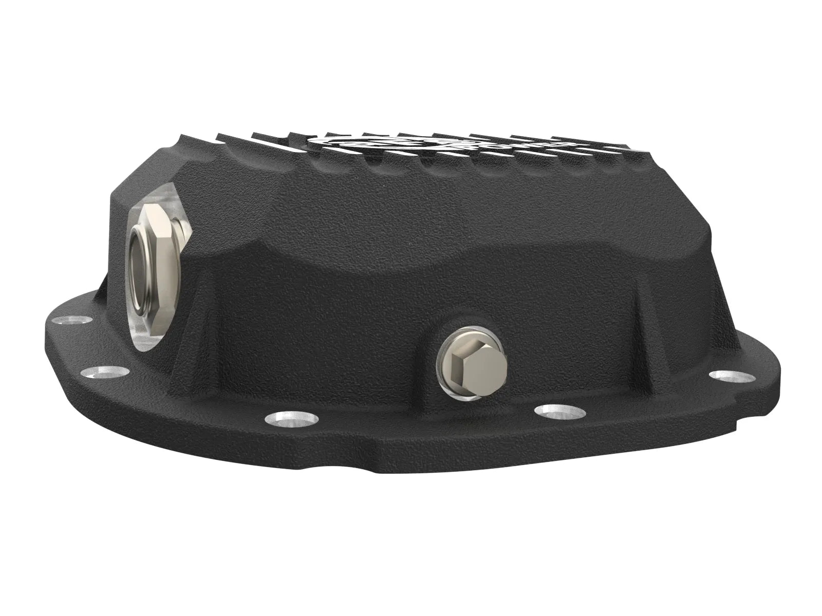 Pro Series Rear Differential Cover Black w/ Machined Fins