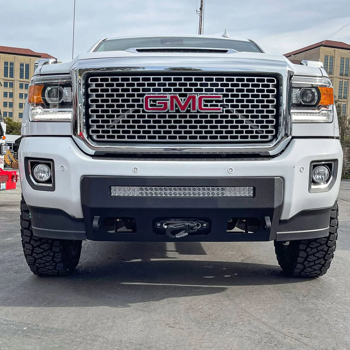 2015-2019 GMC 2500HD/3500HD PROLITE FRONT BUMPER Front View