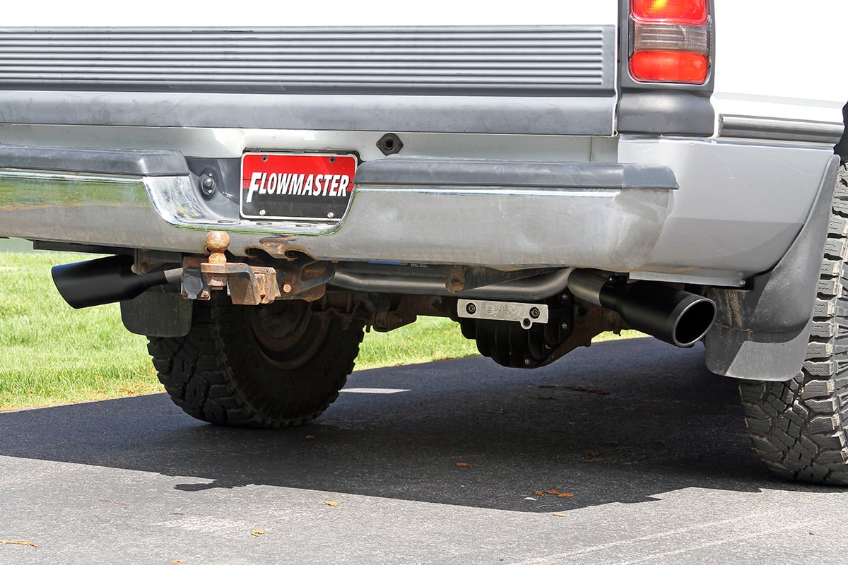 Flowmaster Flow FX Cat-Back Exhaust System Front View