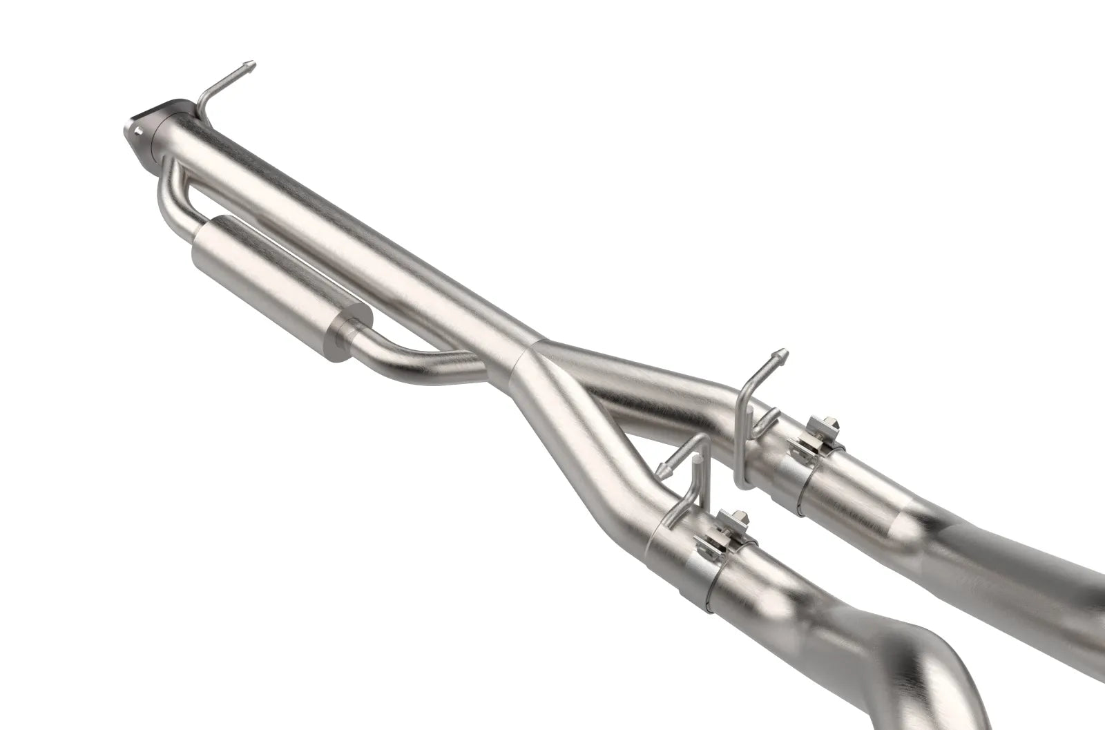 Vulcan Series 3 IN 304 Stainless Steel Cat-Back Exhaust System w/Polished Tip Front View