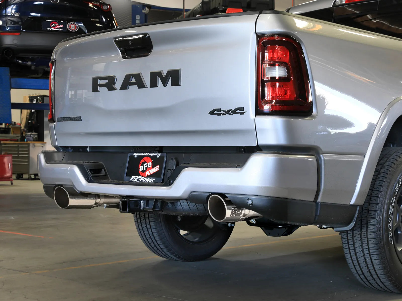 Vulcan Series 3 IN 304 Stainless Steel Cat-Back Exhaust System w/Polished Tip Front View