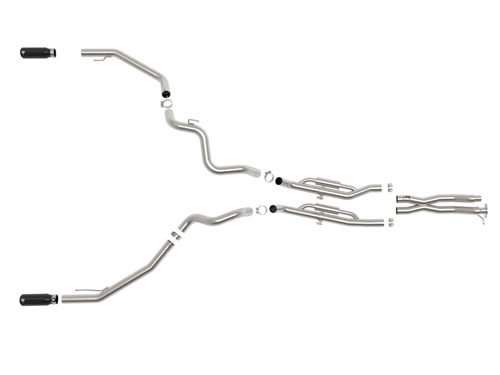 Vulcan Series 3 IN 304 Stainless Steel Cat-Back Exhaust System w/ Polished Tip