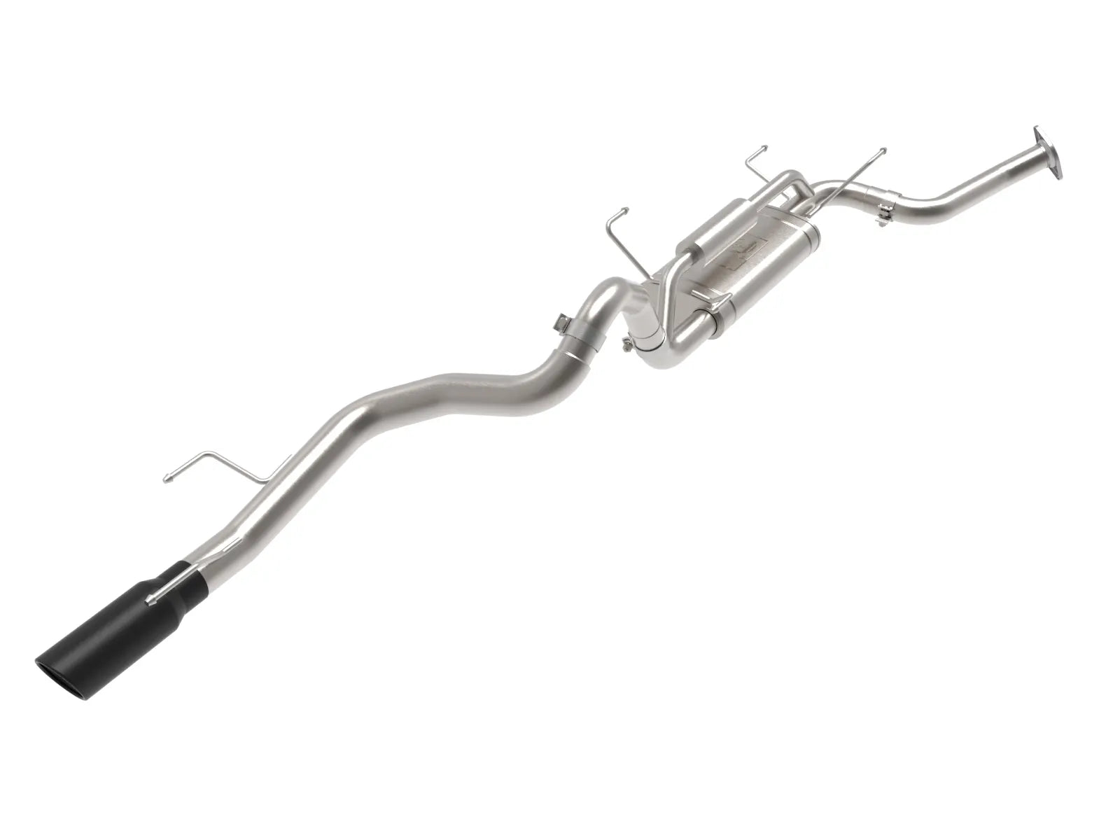 Vulcan Series 2-1/2 IN to 3 IN 304 Stainless Steel Cat-Back Exhaust System w/ Polished Tip