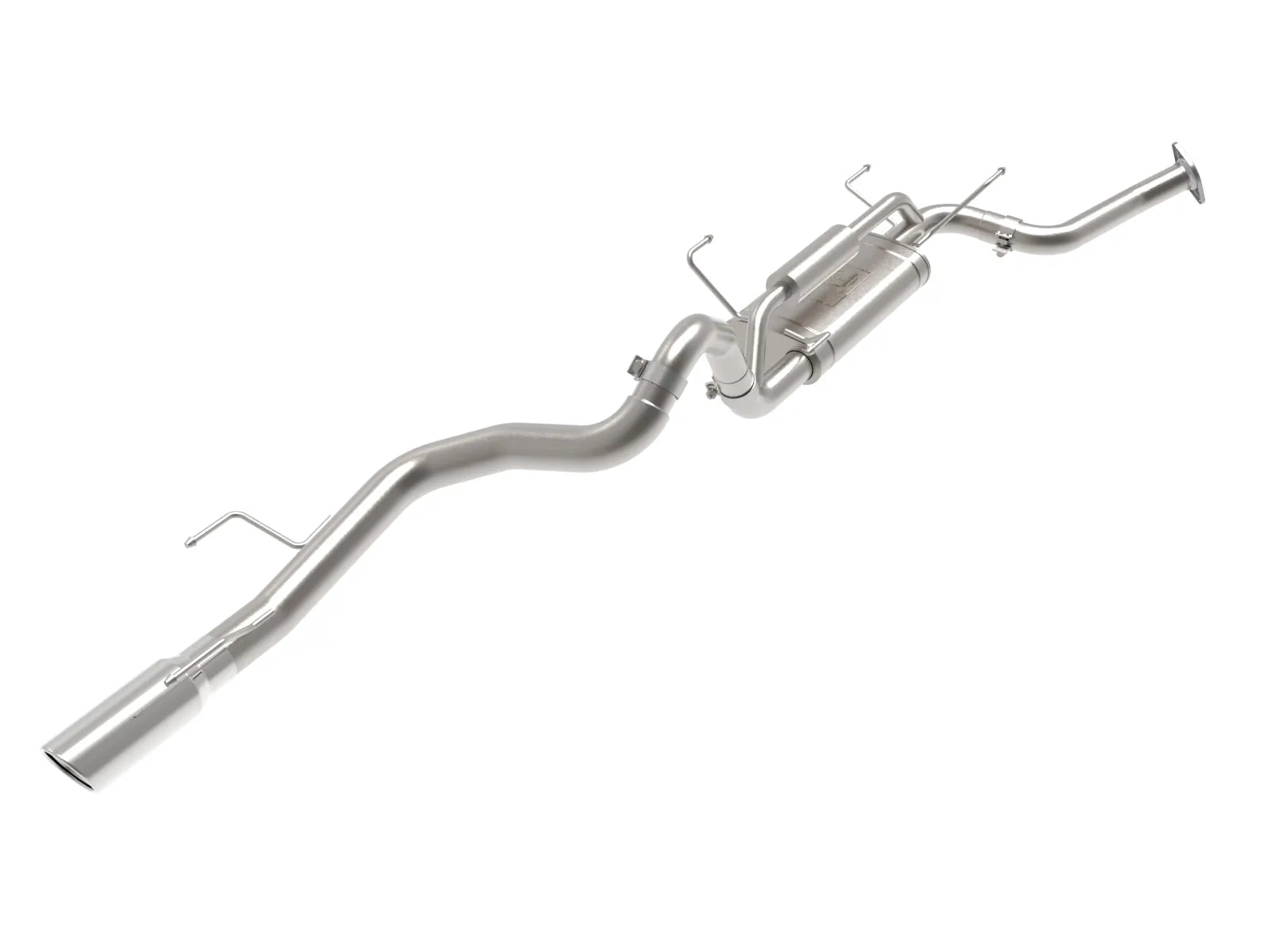 Vulcan Series 2-1/2 IN to 3 IN 304 Stainless Steel Cat-Back Exhaust System w/ Polished Tip