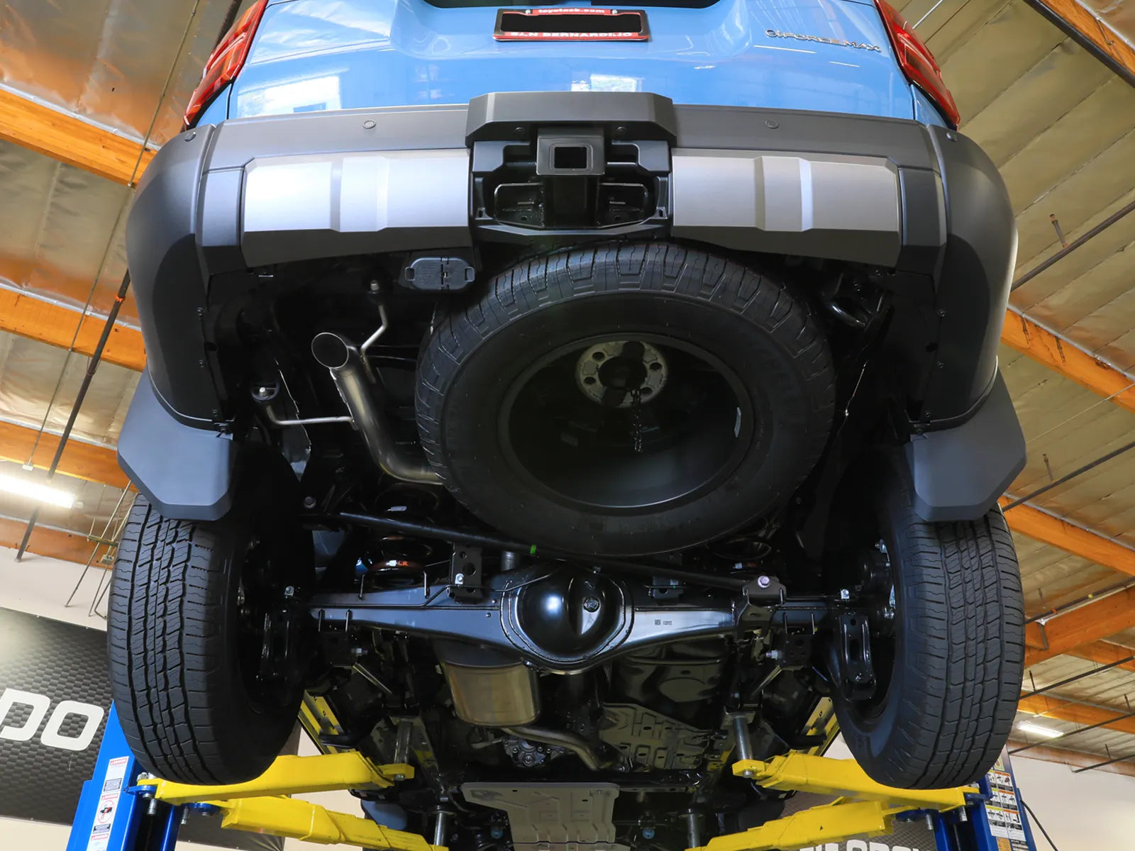 Apollo GT Series 2-1/2 IN 409 Stainless Steel Cat-Back Hi-Tuck Exhaust System Front View