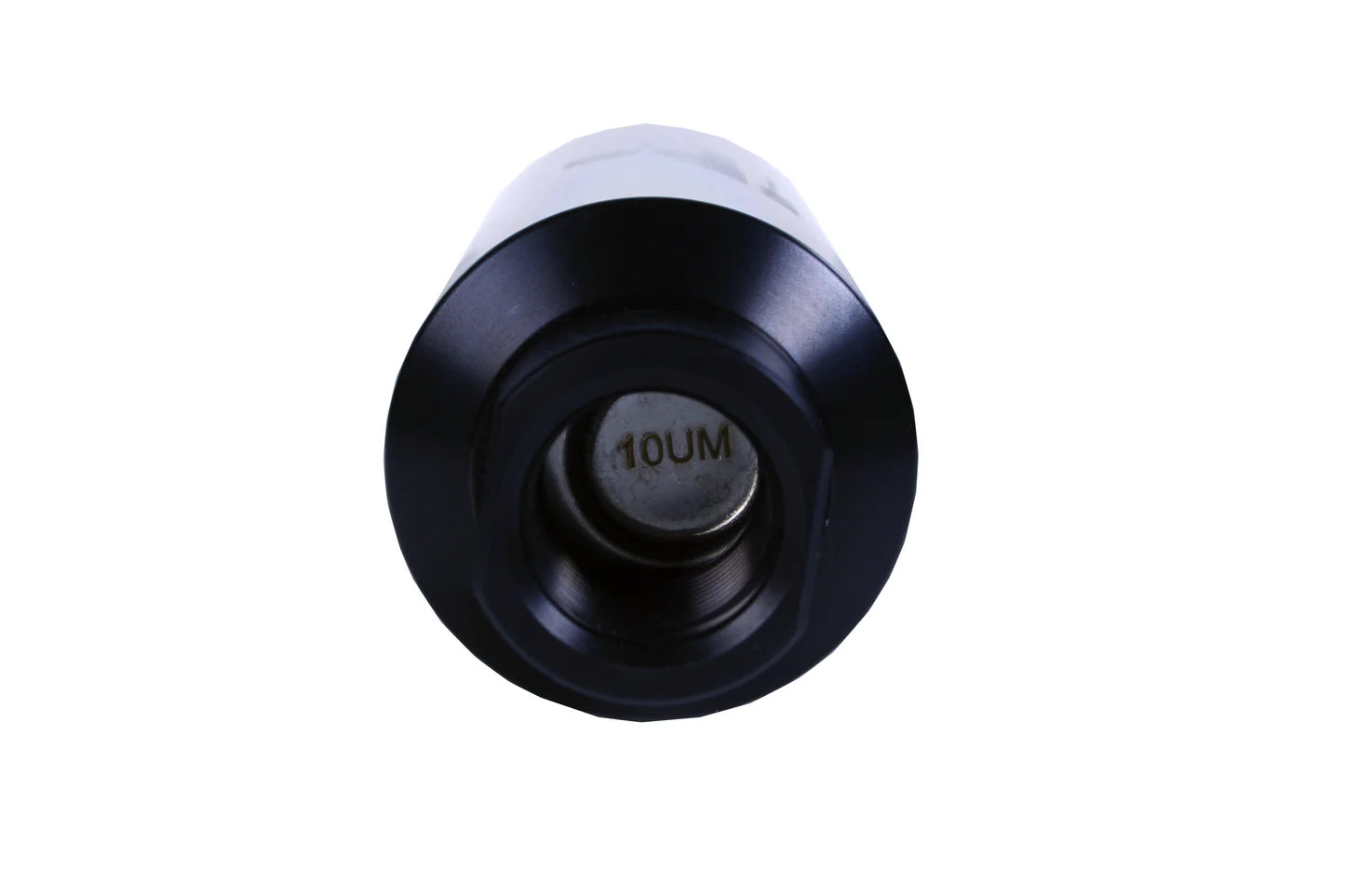 10-micron Microglass In-Line Filter with ORB-12 Ports Front View