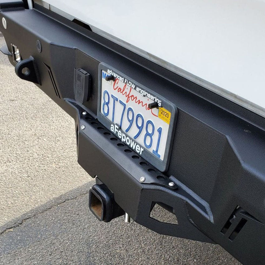 2015-2019 GMC/CHEVY 2500/3500 OCTANE REAR BUMPER Front View