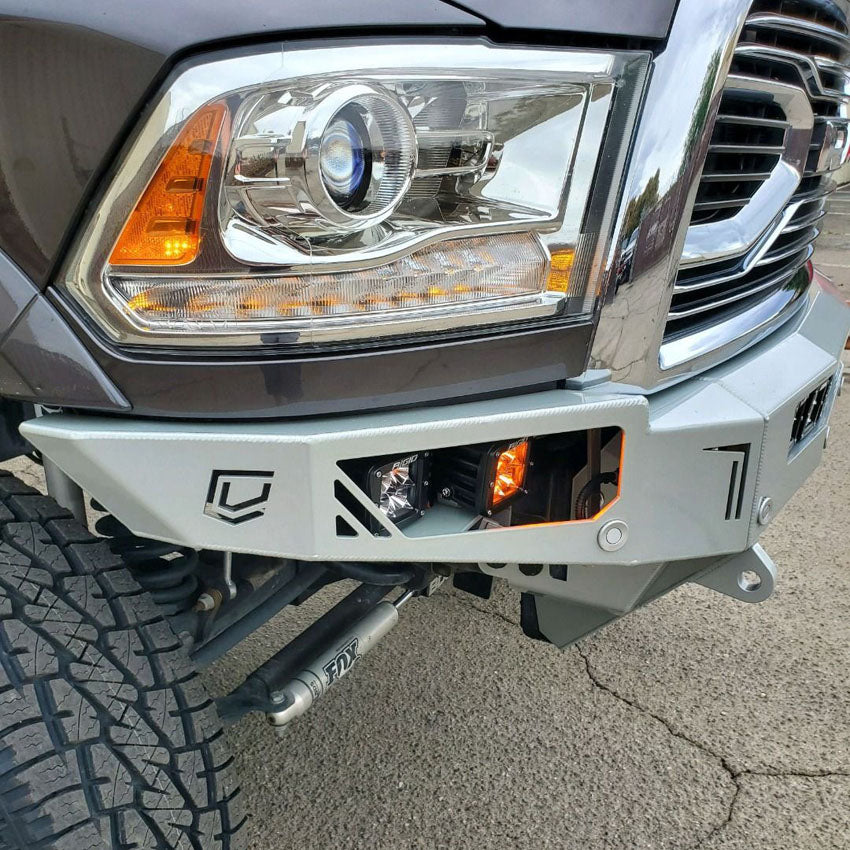2010-2018 RAM 2500/3500 OCTANE SERIES FRONT BUMPER Front View
