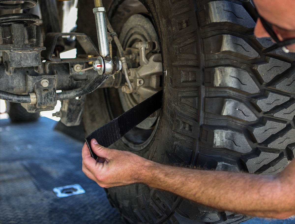 Heavy Duty Wheel Lasso Tie Down Kit