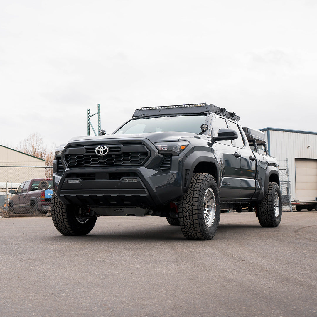 '24+ Toyota Tacoma Full Skid Plates Display on Vehicle 