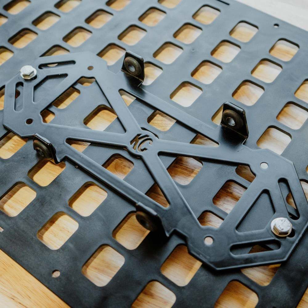 KC HiLites Universal Solar Hub Bracket Front View