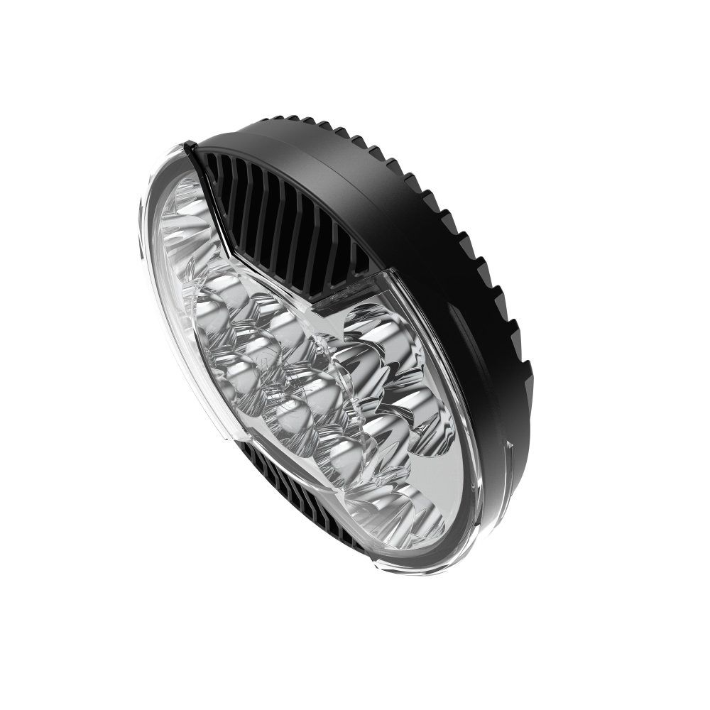 KC HiLites SlimLite 8" LED - Light Shield - Clear
