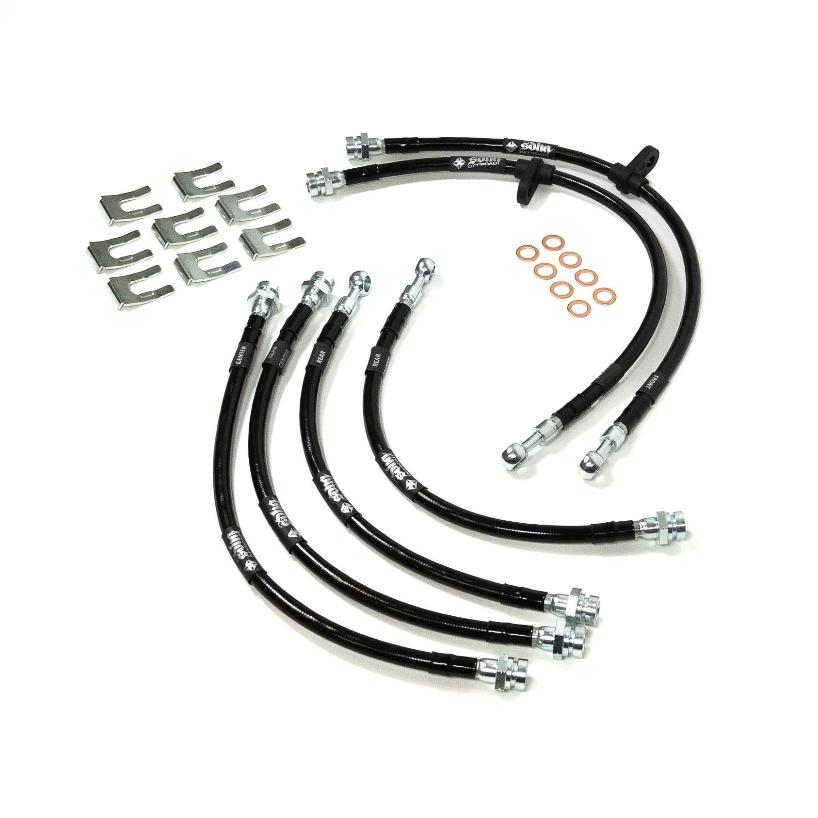 '08-21 200 Series Toyota Land Cruiser SDHQ 6 Piece Brake Line Kit