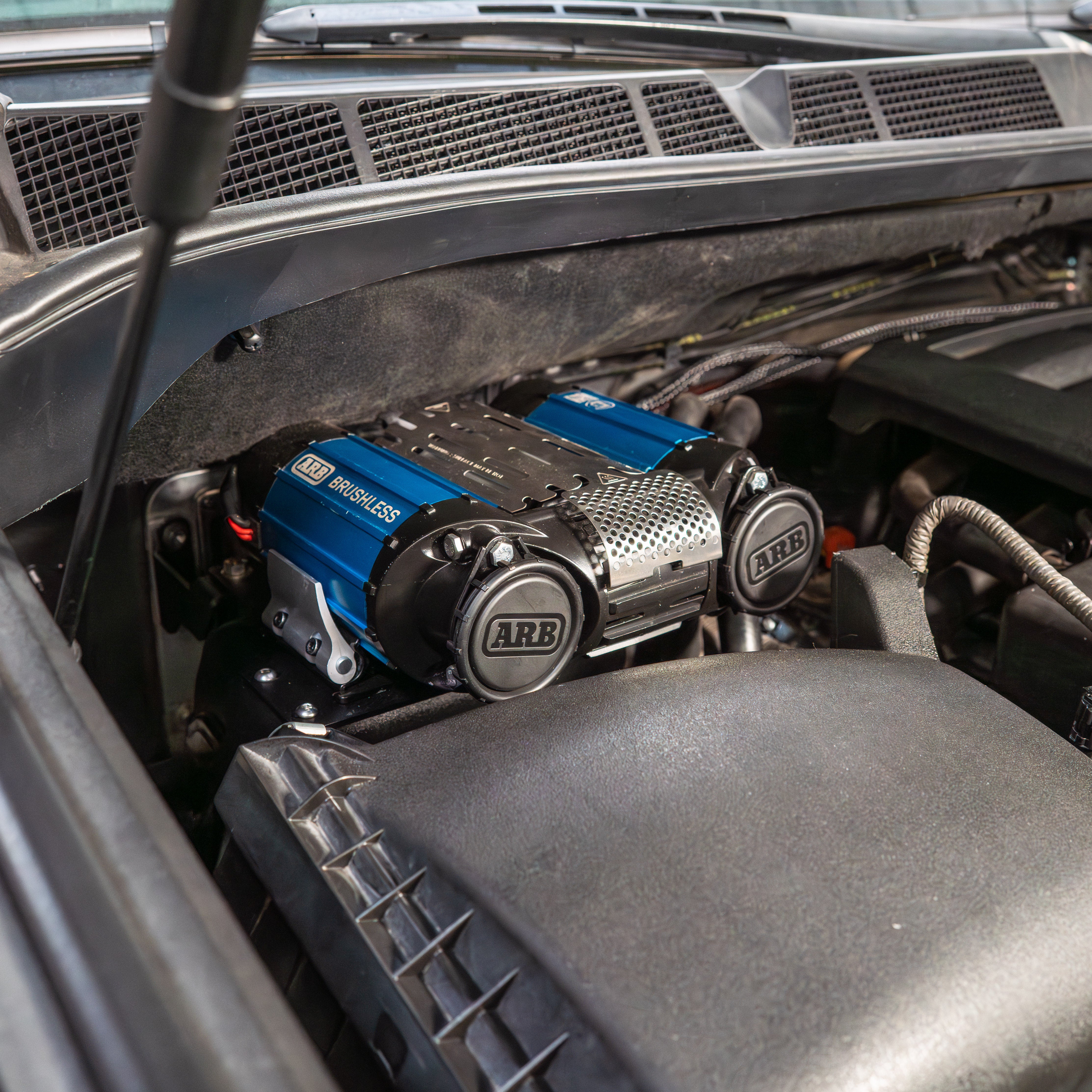 SDHQ Built 2007-2021 Tundra Engine Bay ARB Air Compressor Mount