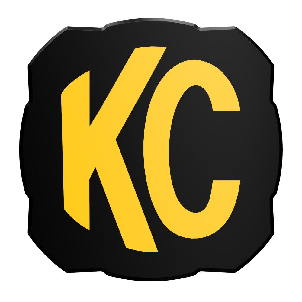 KC HiLites FLEX ERA 4 | Light Shield / Hard Cover - Black