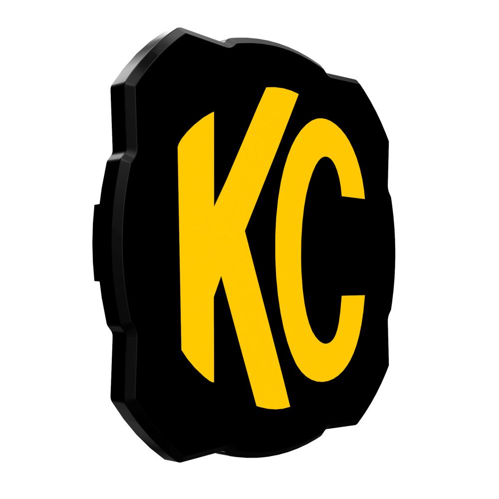 KC HiLites FLEX ERA 4 | Light Shield / Hard Cover - Black