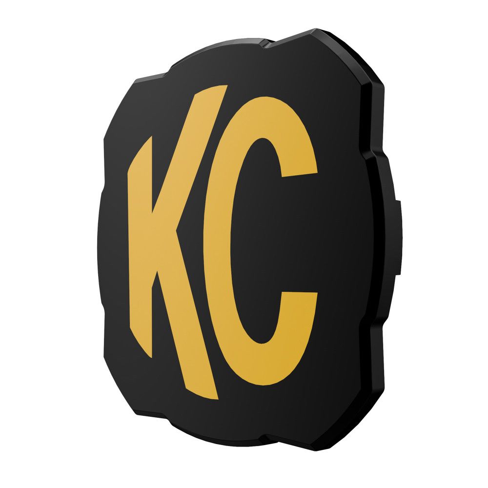 KC HiLites FLEX ERA 4 | Light Shield / Hard Cover - Black