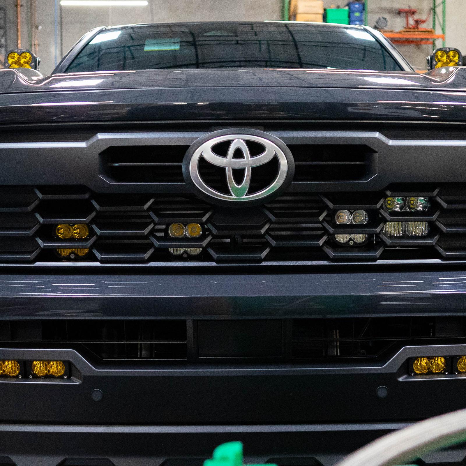 SDHQ Built '24 Tacoma Behind The Grille Pod Light Mounting Kit